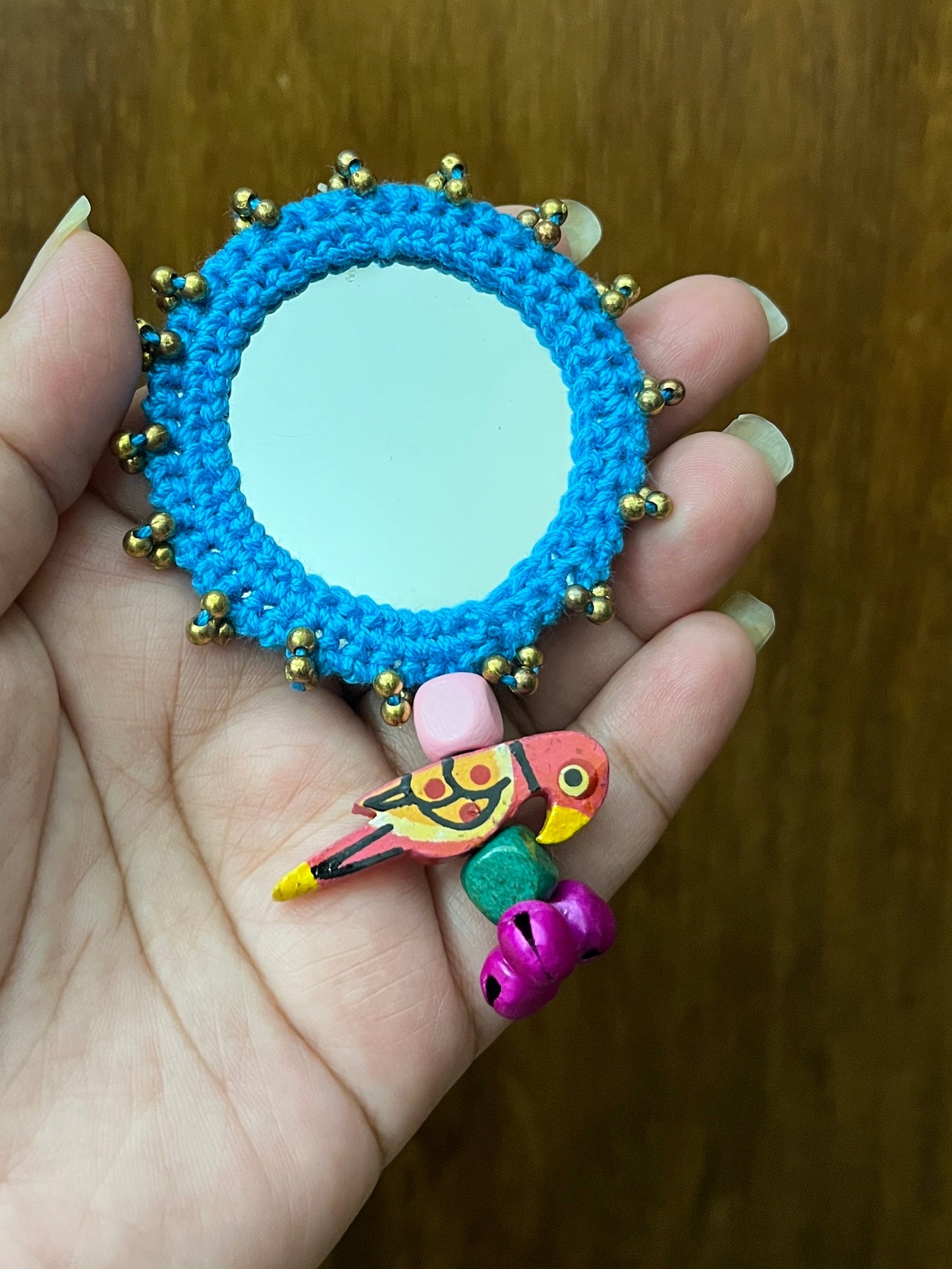 Big Gulaabo Mirror Tassel