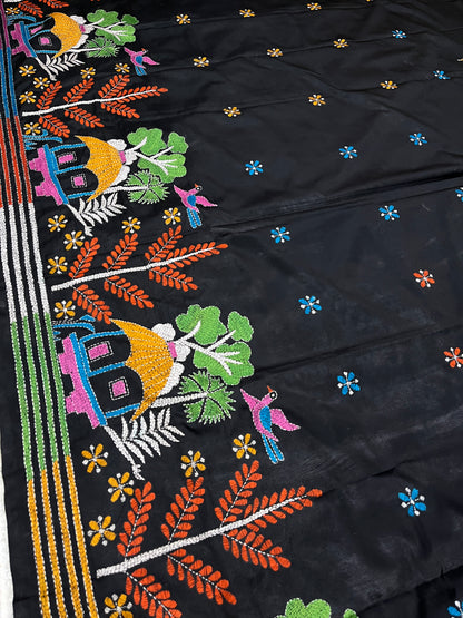 VILLAGE LOVE Kanthawork Saree
