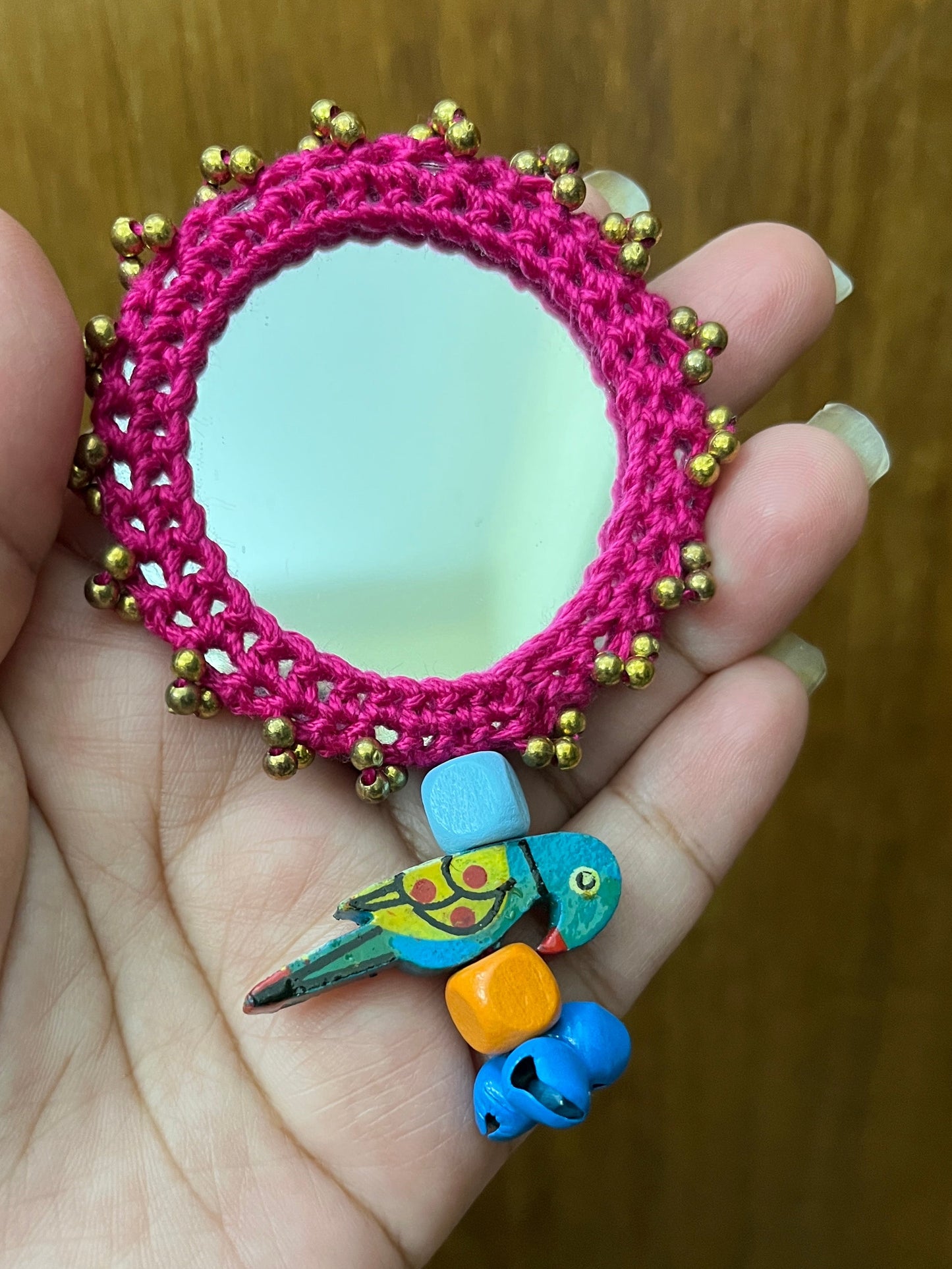 Big Gulaabo Mirror Tassel