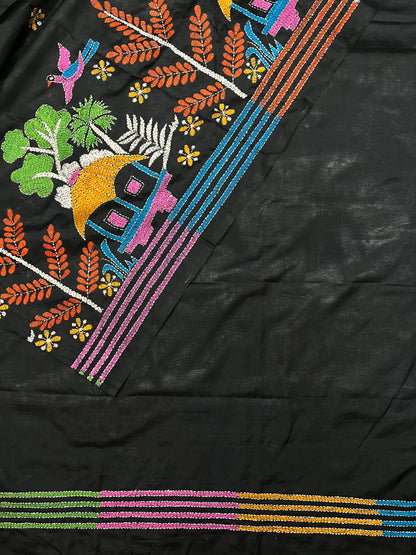 VILLAGE LOVE Kanthawork Saree