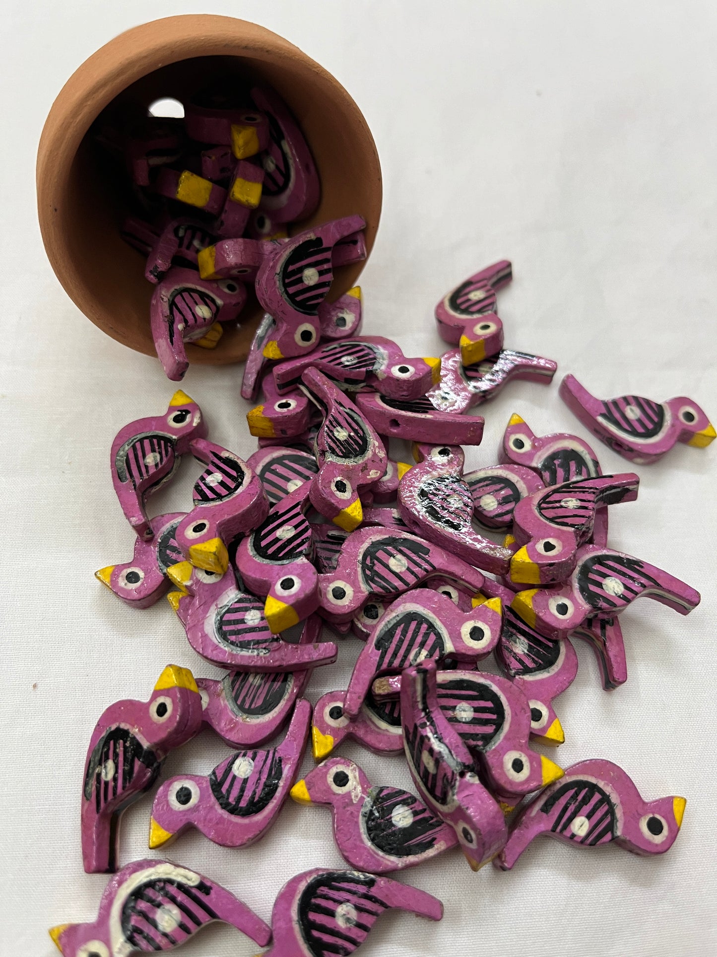 PURPLE Chidiya Buttons