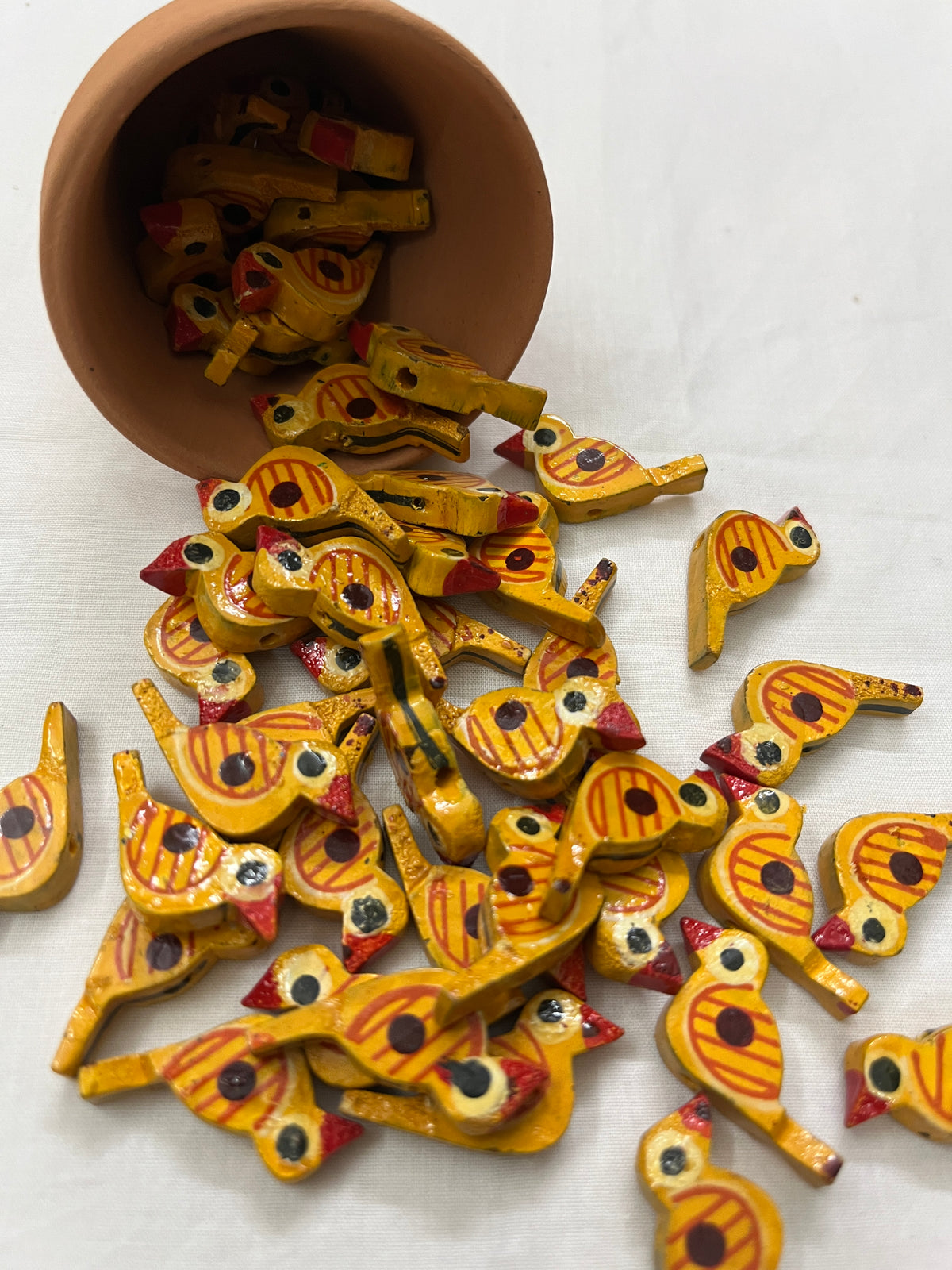 YELLOW Chidiya Buttons