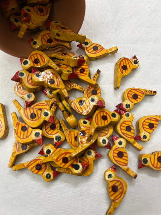 YELLOW Chidiya Buttons