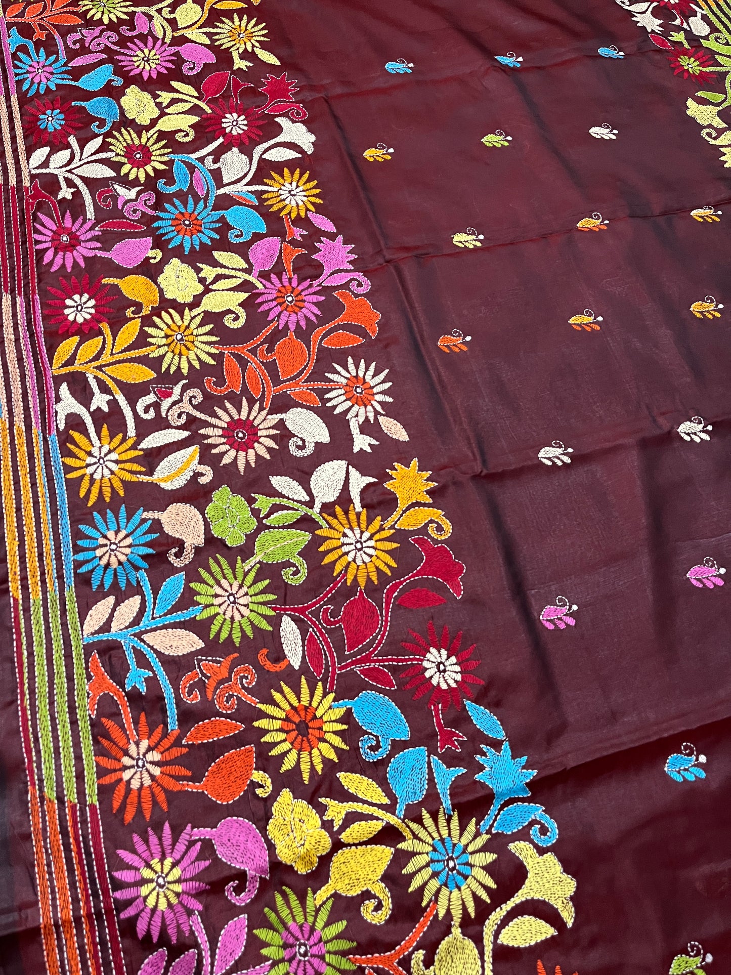RANGEELA Kanthawork Saree