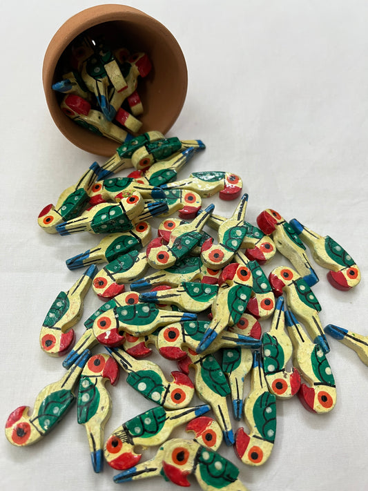 OFF WHITE Parrot Buttons