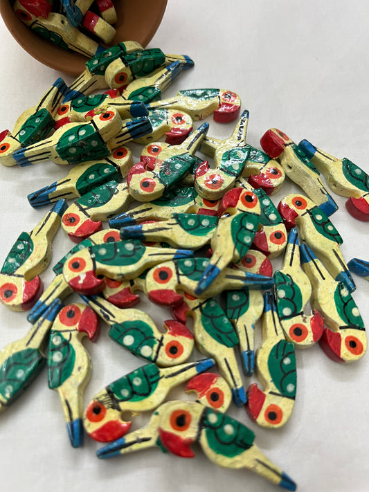 OFF WHITE Parrot Buttons