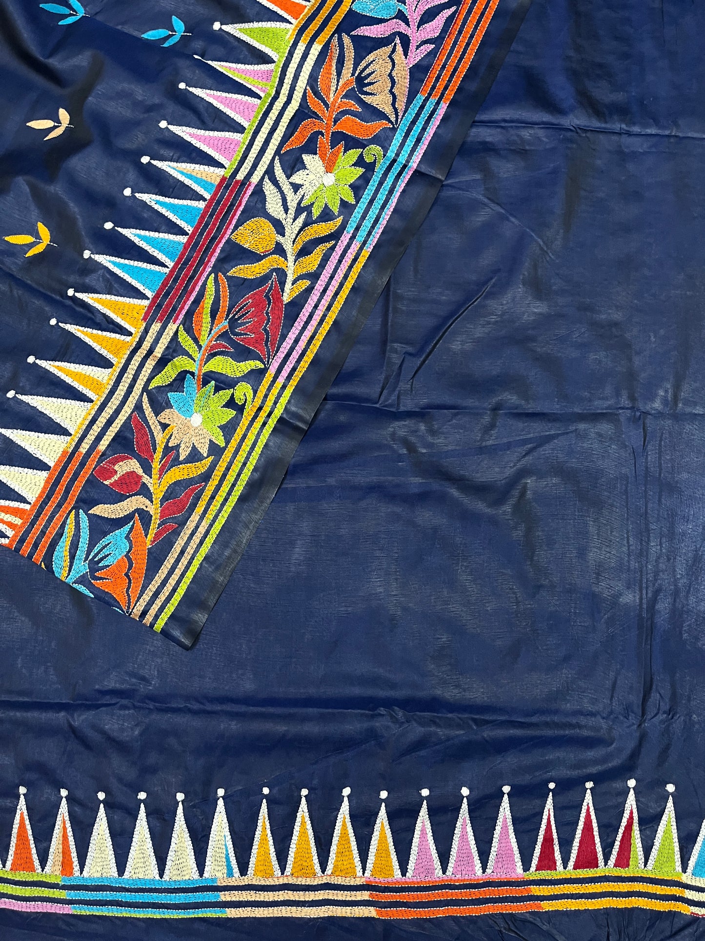 TEMPLE THEME Kanthawork Saree