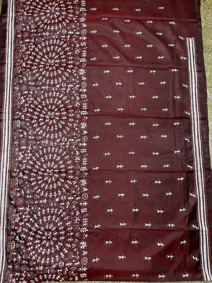 WARLI Kanthawork Saree