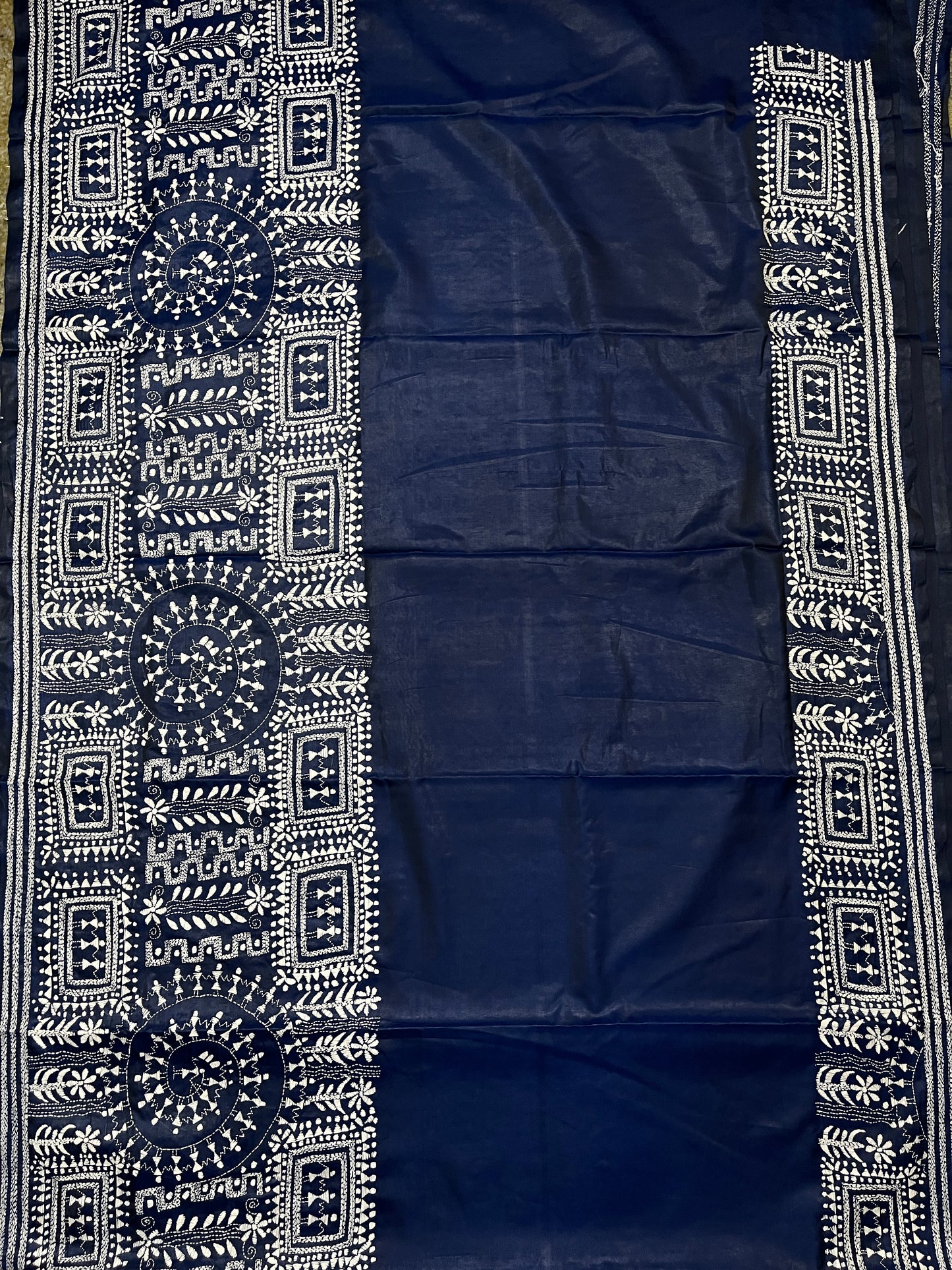 WARLI Kanthawork Saree