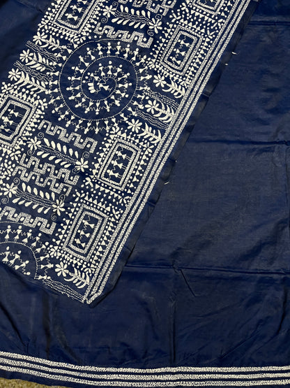 WARLI Kanthawork Saree