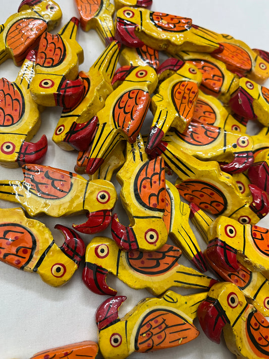 Big Parrot Buttons