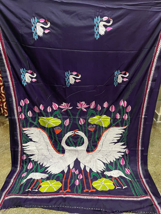 HAMSA Kanthawork Saree