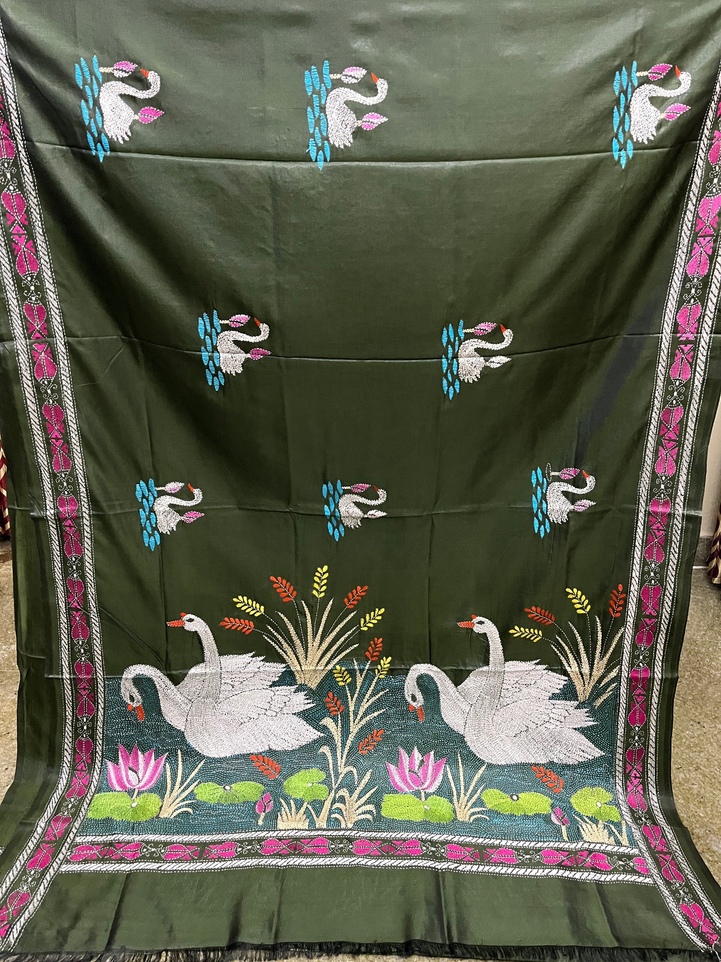 HAMSA Kanthawork Saree
