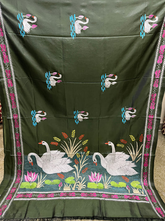 HAMSA Kanthawork Saree