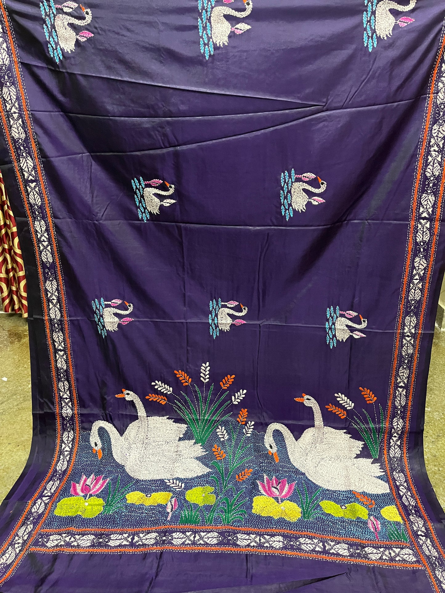 HAMSA Kanthawork Saree