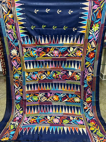 TEMPLE THEME Kanthawork Saree