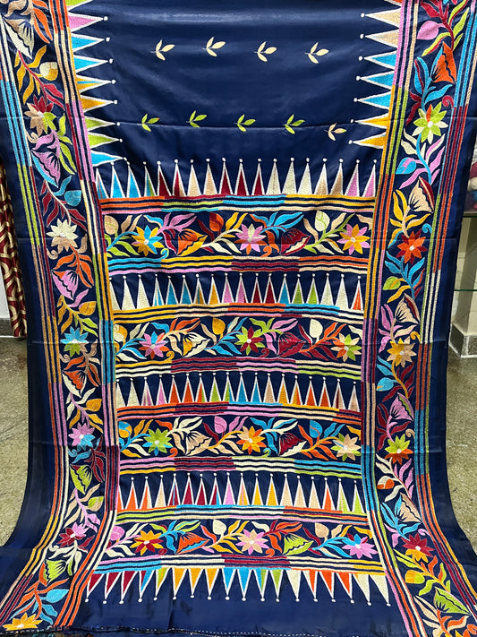 TEMPLE THEME Kanthawork Saree
