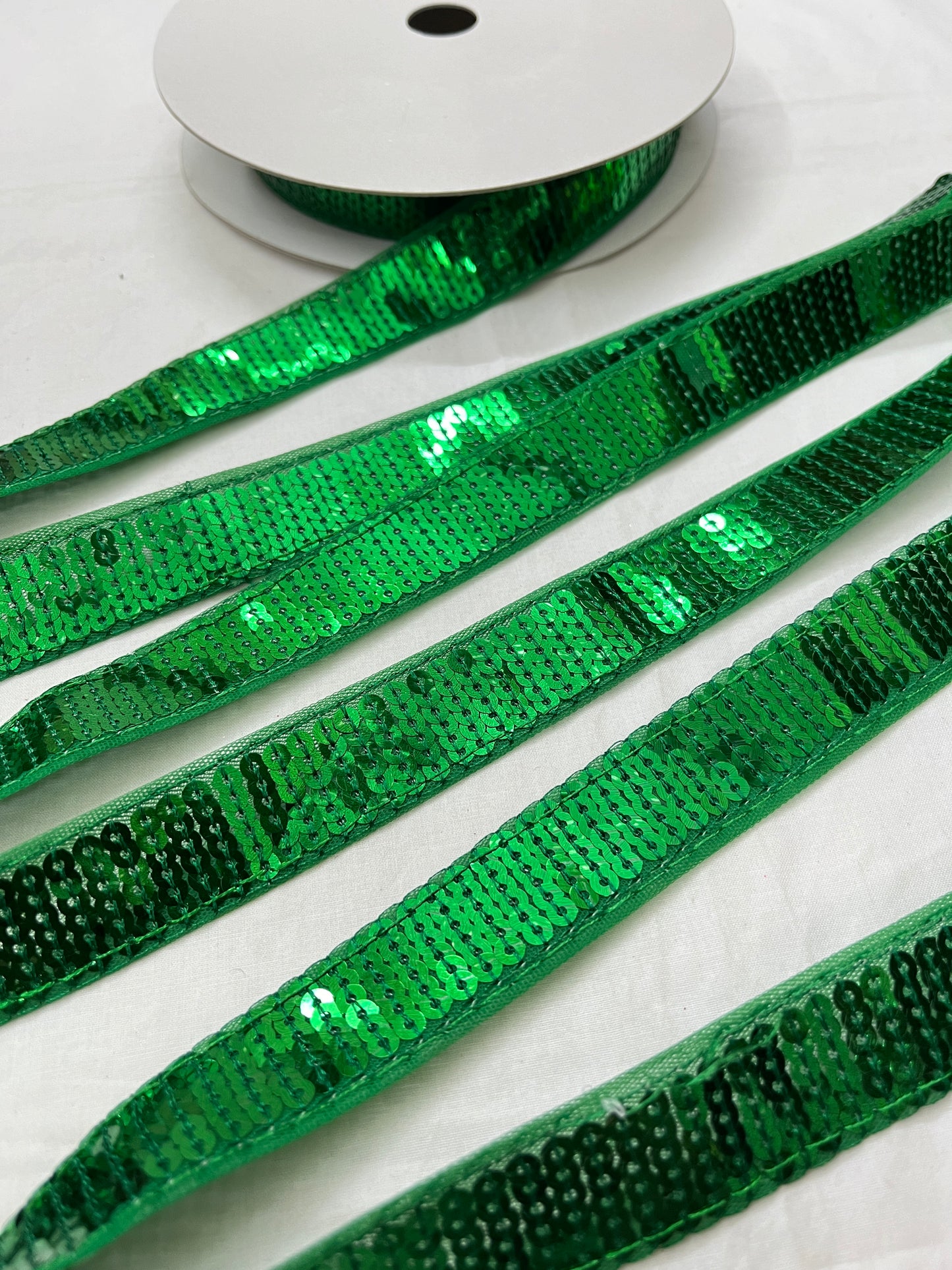 Sequins Lace - GREEN