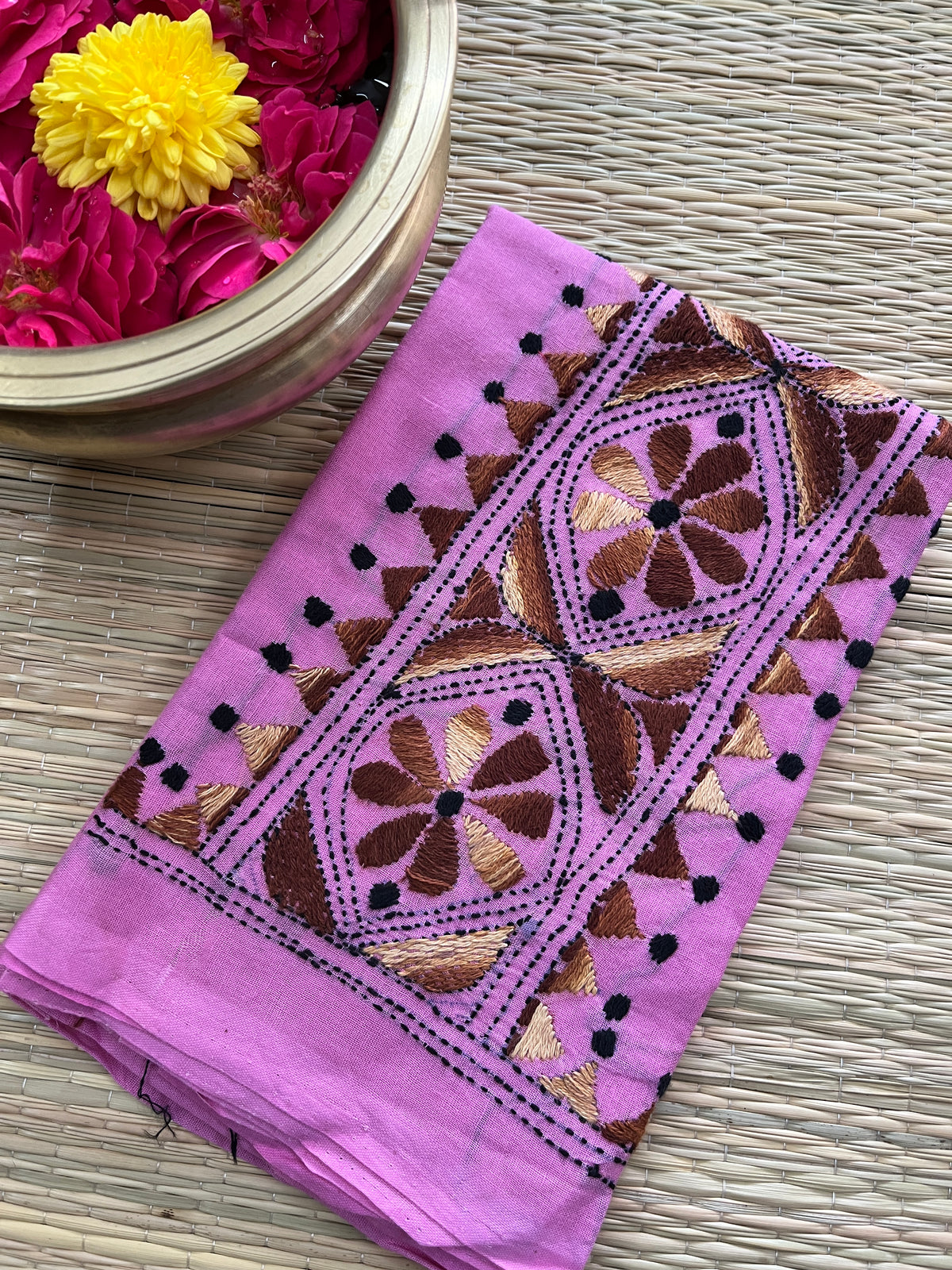 KNBP124 Kanthawork Blouse Piece