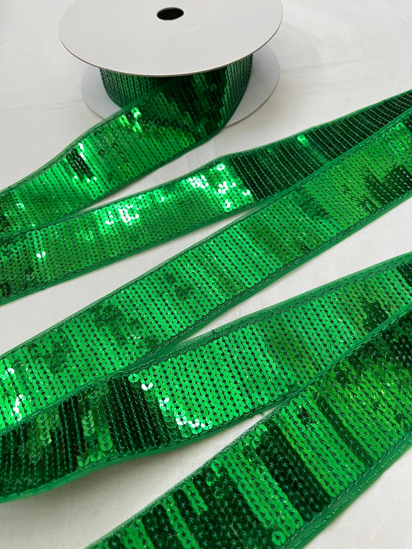 Sequins Lace - GREEN
