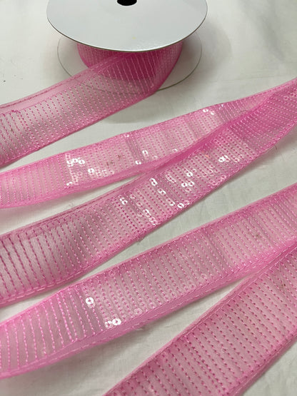 Sequins Lace - PINK