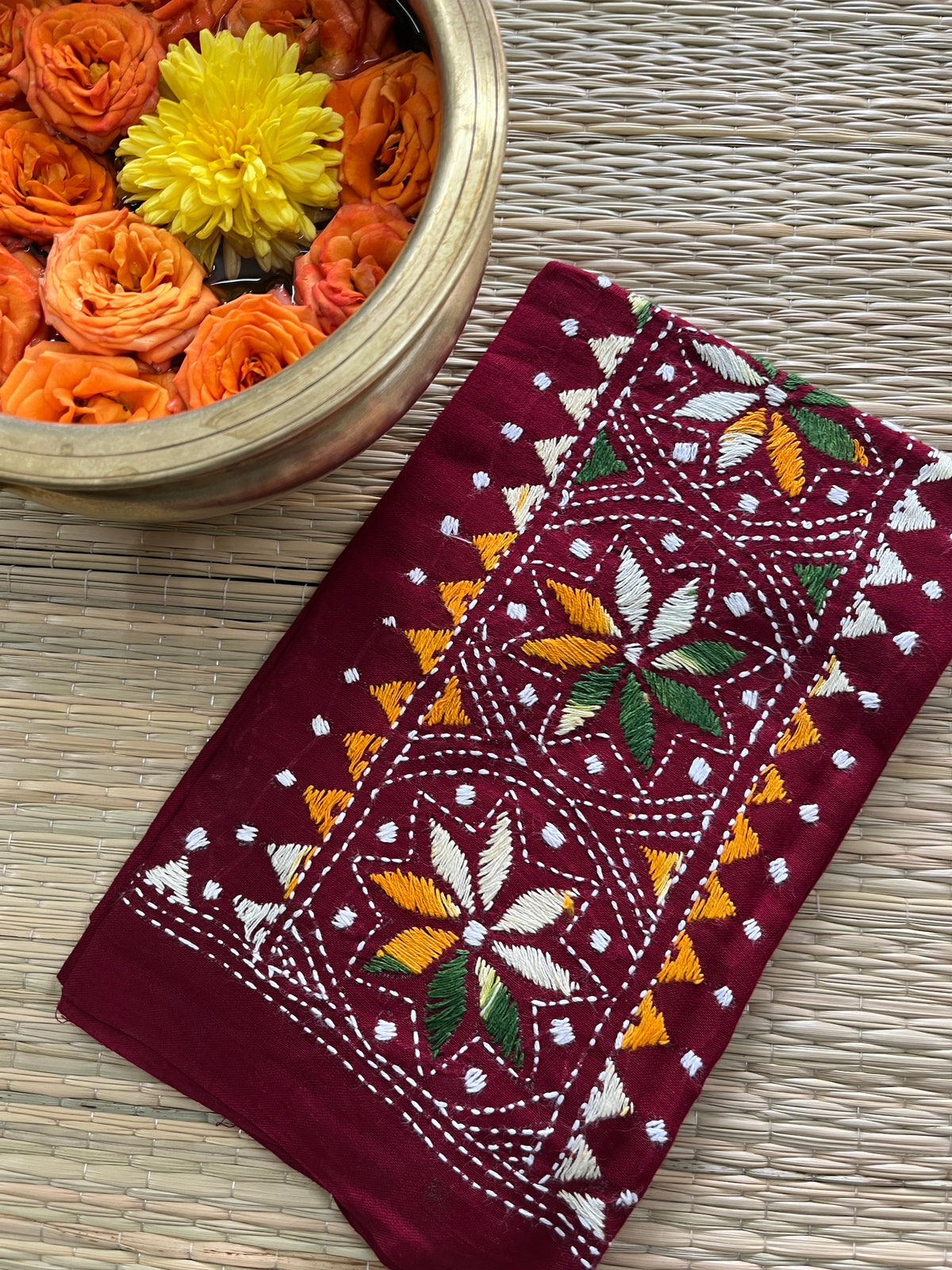 KNBP325 Kanthawork Blouse Piece