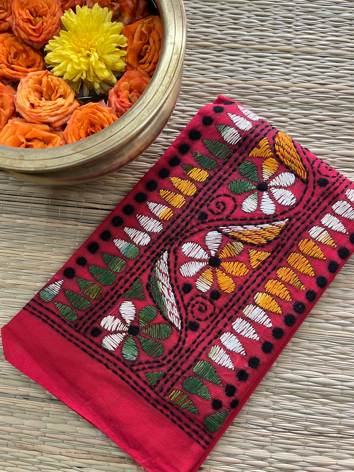 KNBP327 Kanthawork Blouse Piece