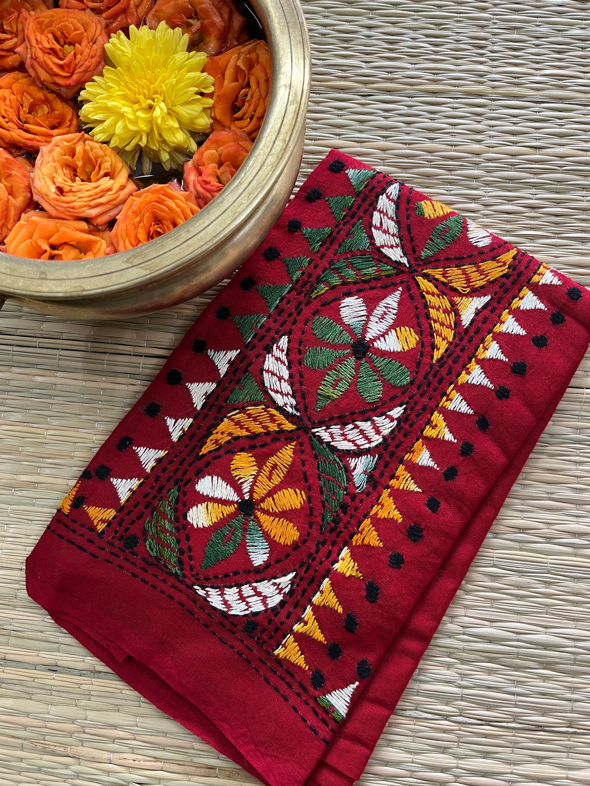 KNBP329 Kanthawork Blouse Piece