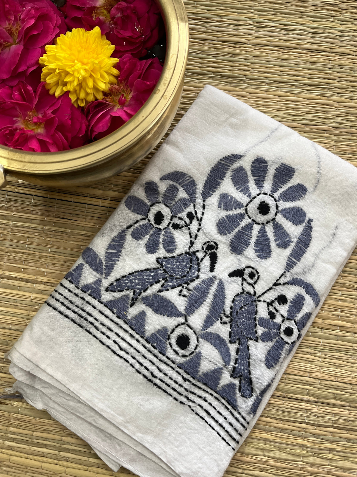 KNBP336 Kanthawork Blouse Piece