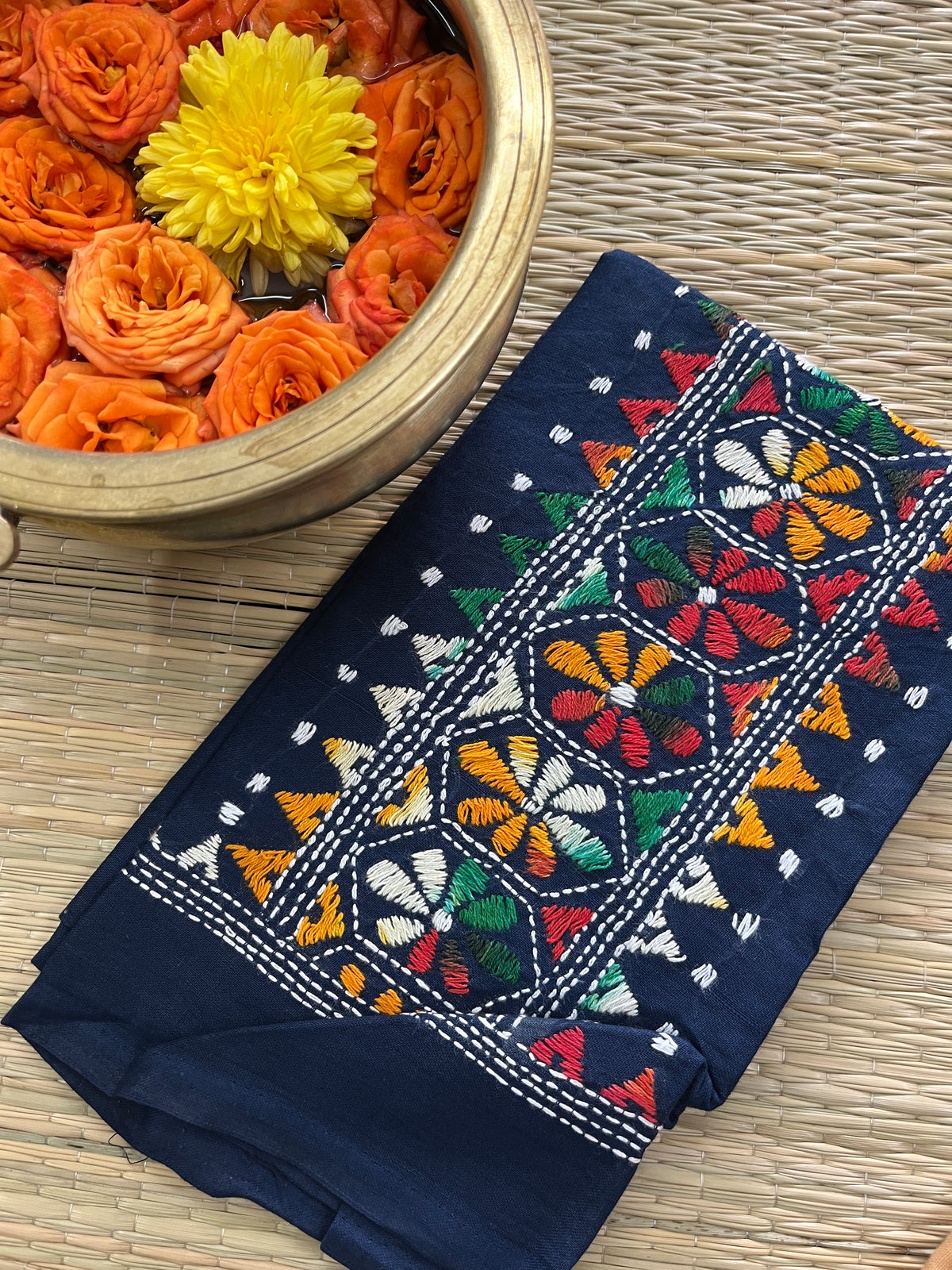 KNBP344 Kanthawork Blouse Piece