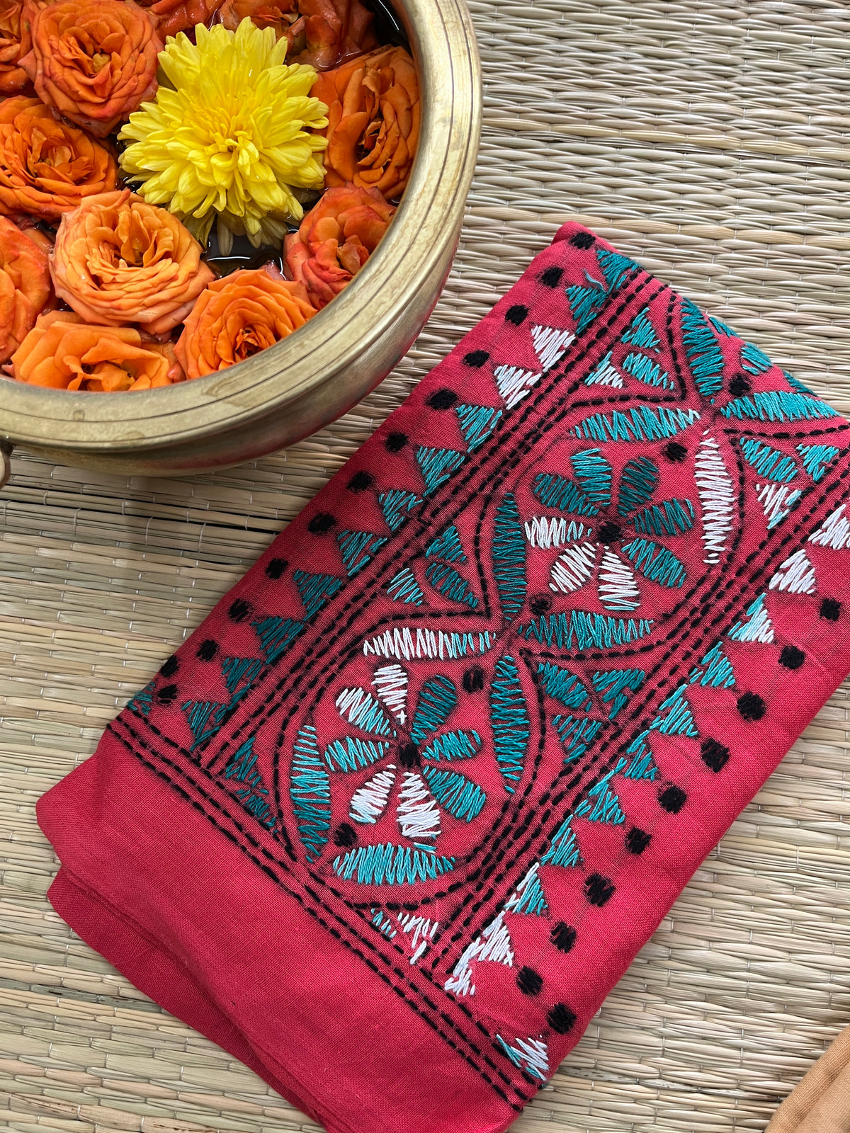 KNBP347 Kanthawork Blouse Piece