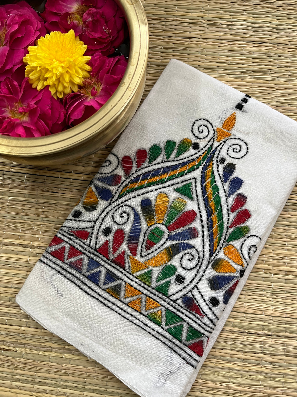 KNBP350 Kanthawork Blouse Piece