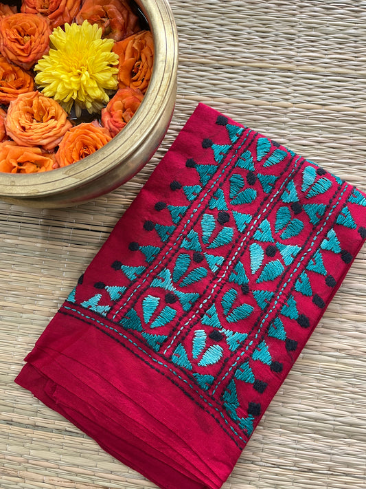 KNBP358 Kanthawork Blouse Piece