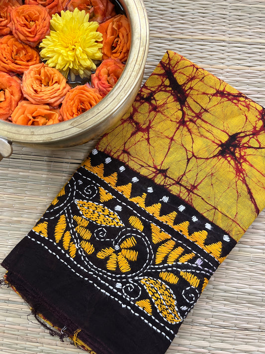 BKBP7 Batik Kanthawork Blouse Piece