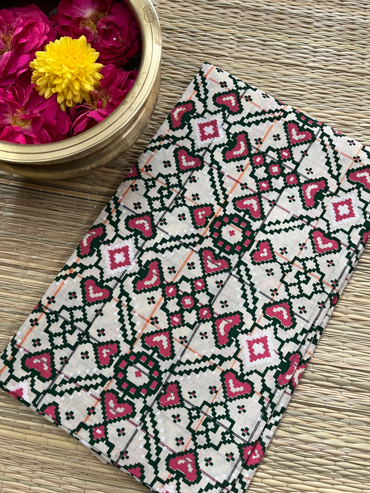 SNBP80 Mangalagiri Blouse Piece