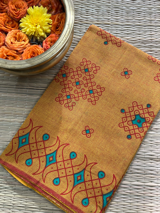 SNBP52 Mangalagiri Blouse Piece