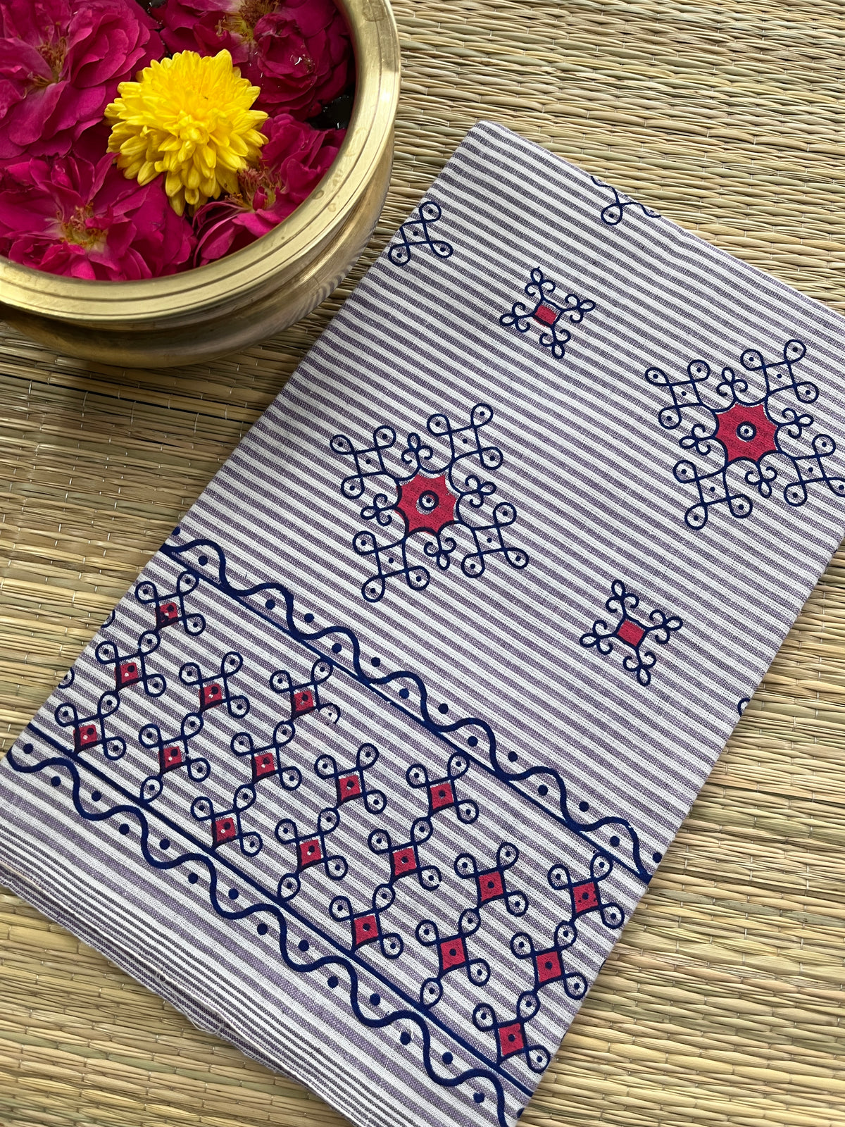 SNBP63 Mangalagiri Blouse Piece