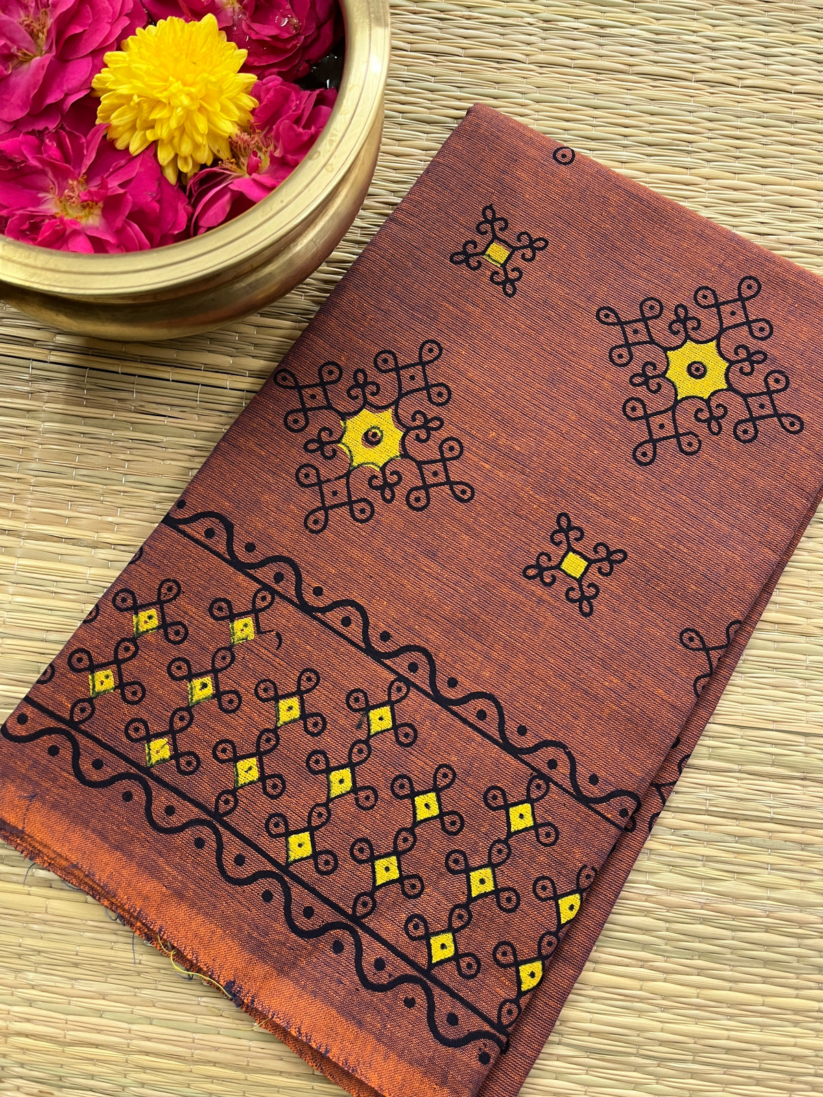 SNBP65 Mangalagiri Blouse Piece