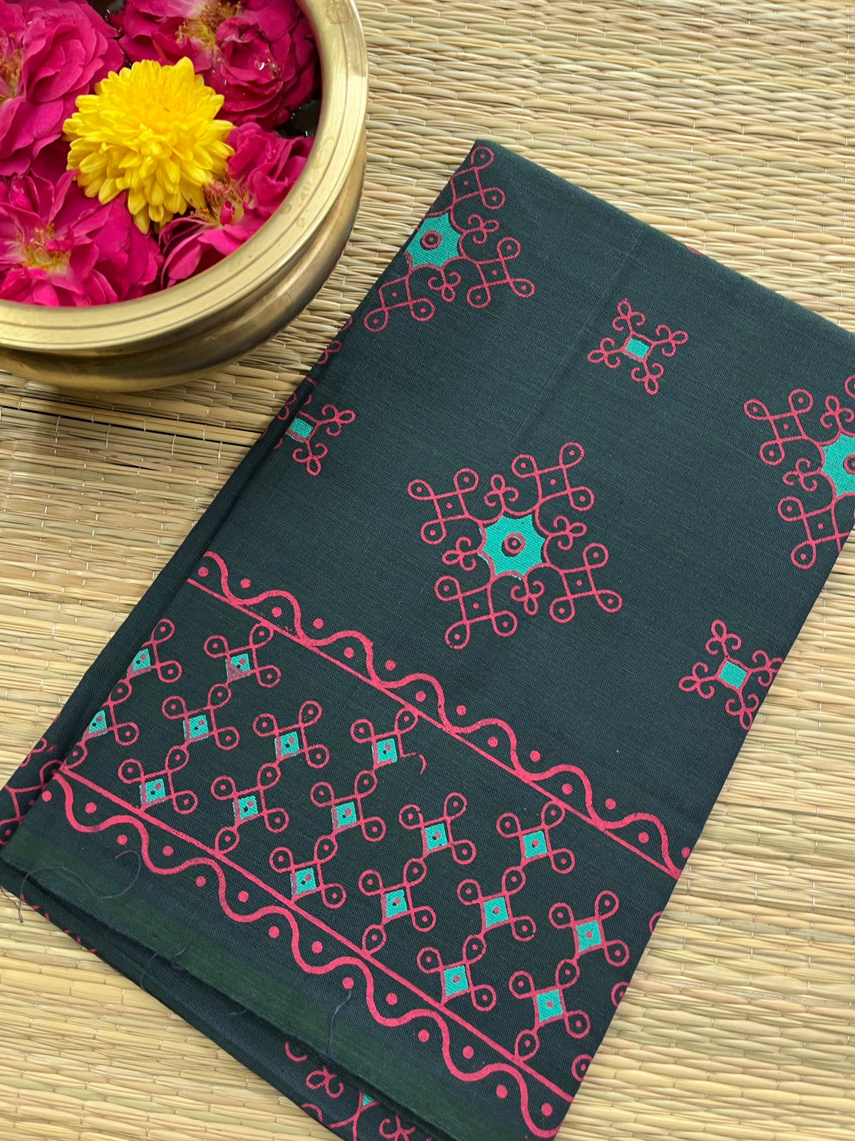SNBP66 Mangalagiri Blouse Piece