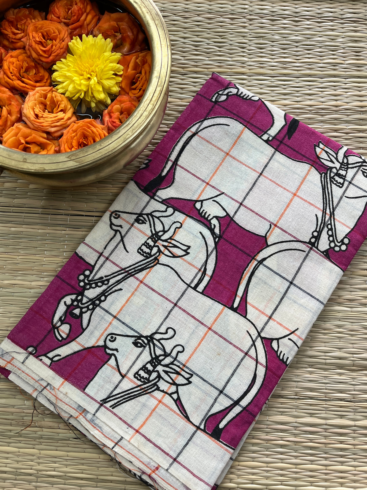 SNBP72 Mangalagiri Blouse Piece