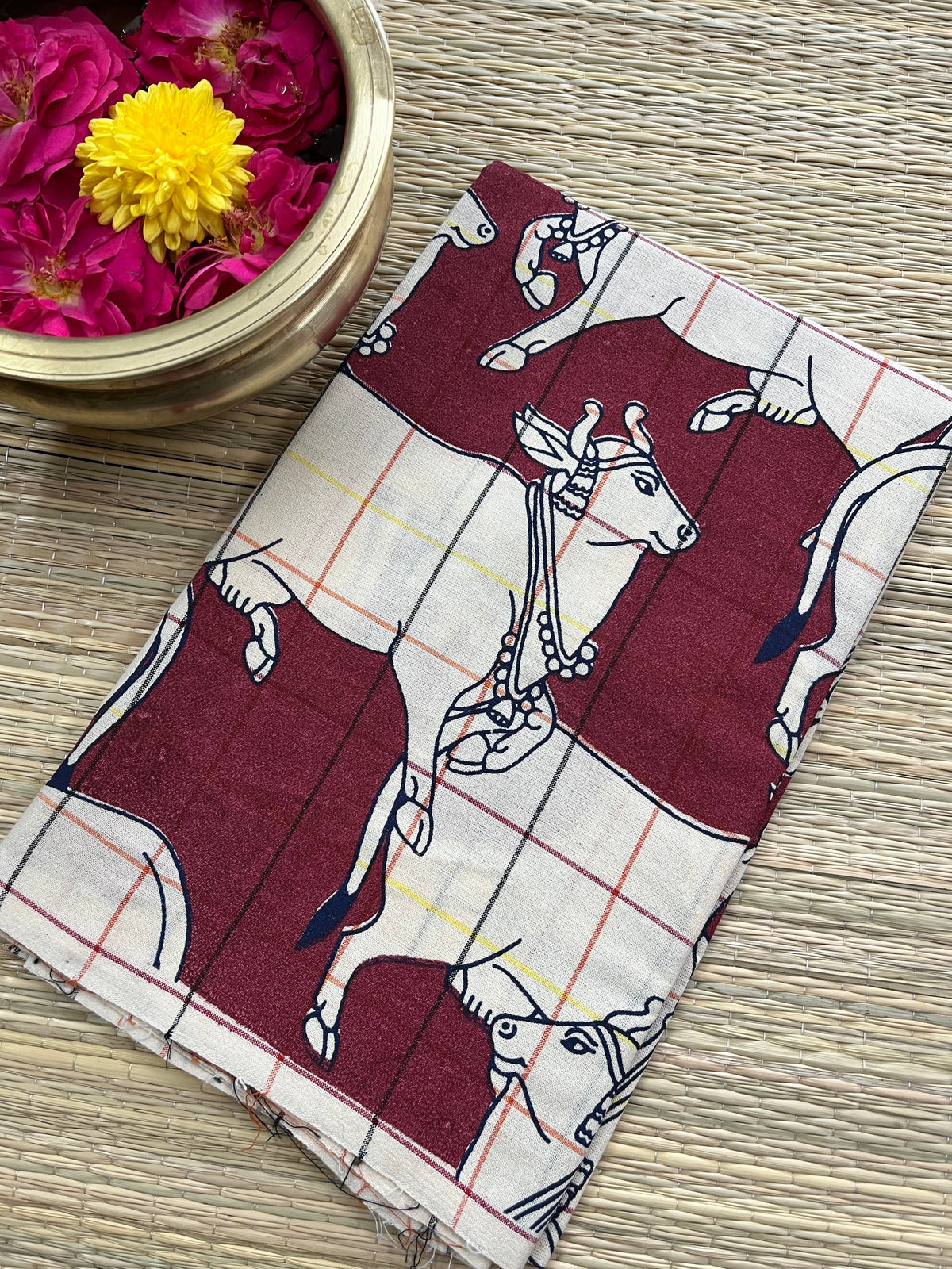 SNBP75 Mangalagiri Blouse Piece