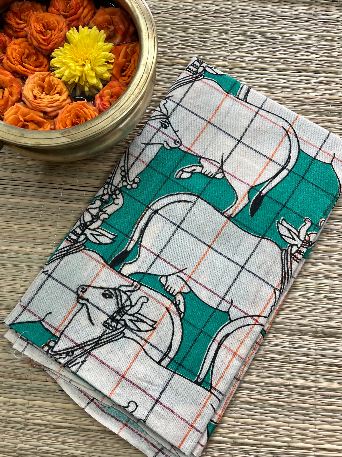 SNBP76 Mangalagiri Blouse Piece