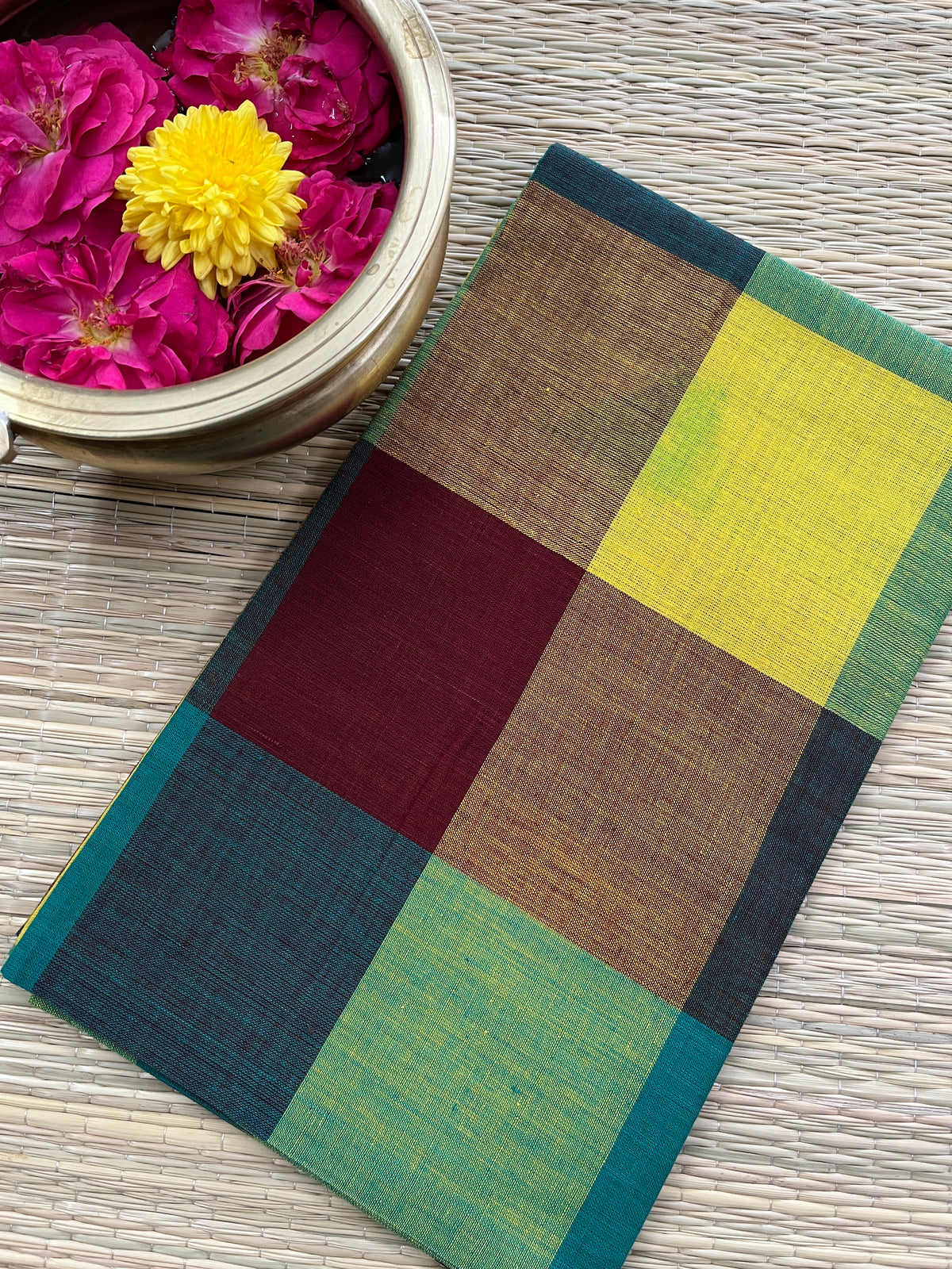 SNBP34 Mangalagiri Blouse Piece