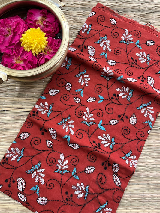 AKBP90 Allover Kanthawork Blouse Piece