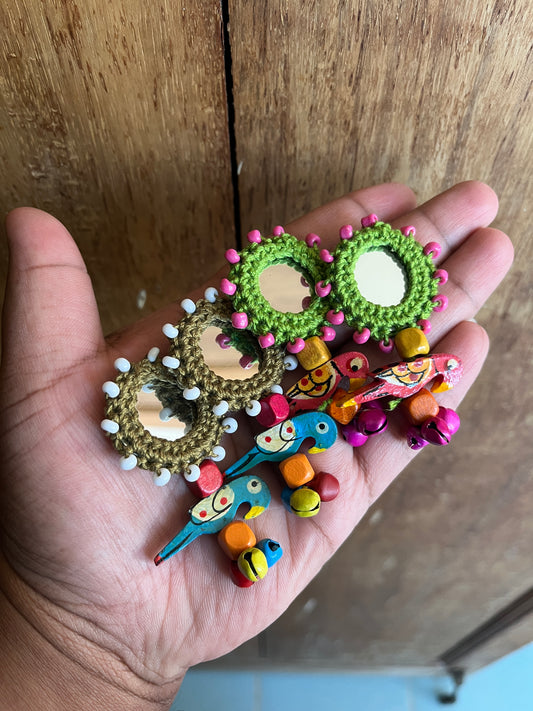 Gulaabo Mirror Tassel