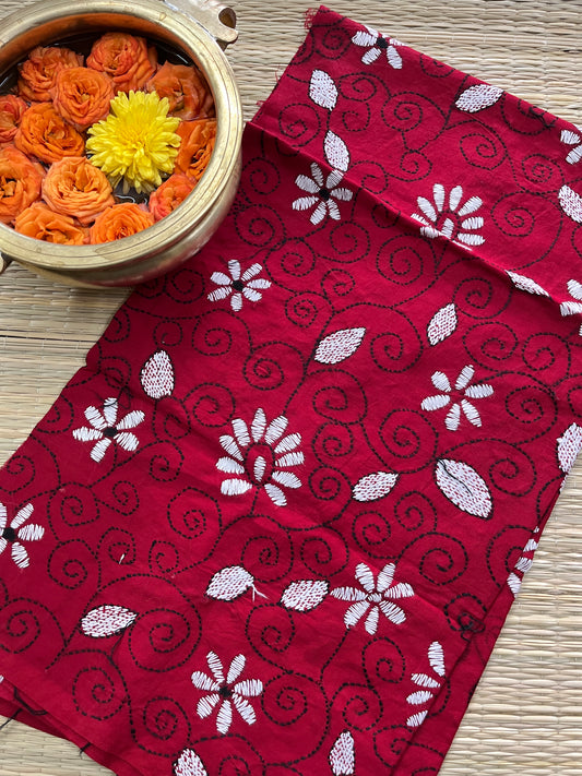 AKBP100 Allover Kanthawork Blouse Piece