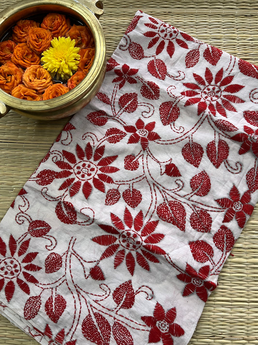 AKBP101 Allover Kanthawork Blouse Piece