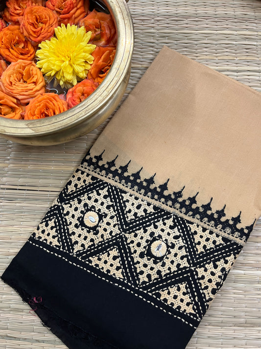DKUBP40 Dual Color Kutchwork Blouse Piece