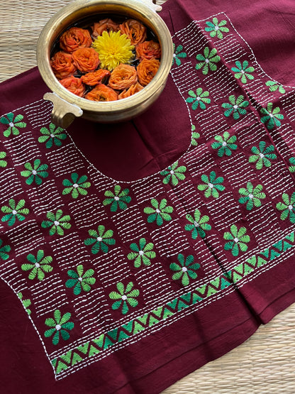 SABP63 Kanthawork Blouse Piece