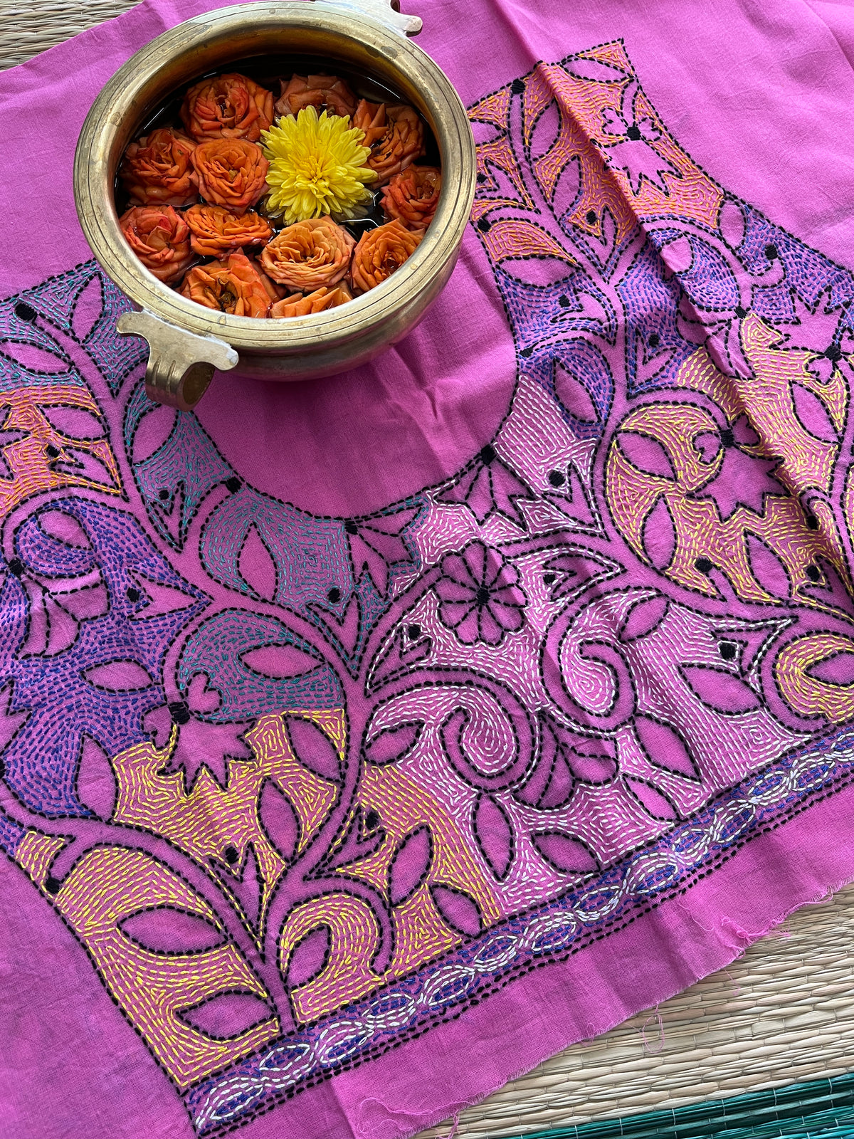 SABP75 Kanthawork Blouse Piece